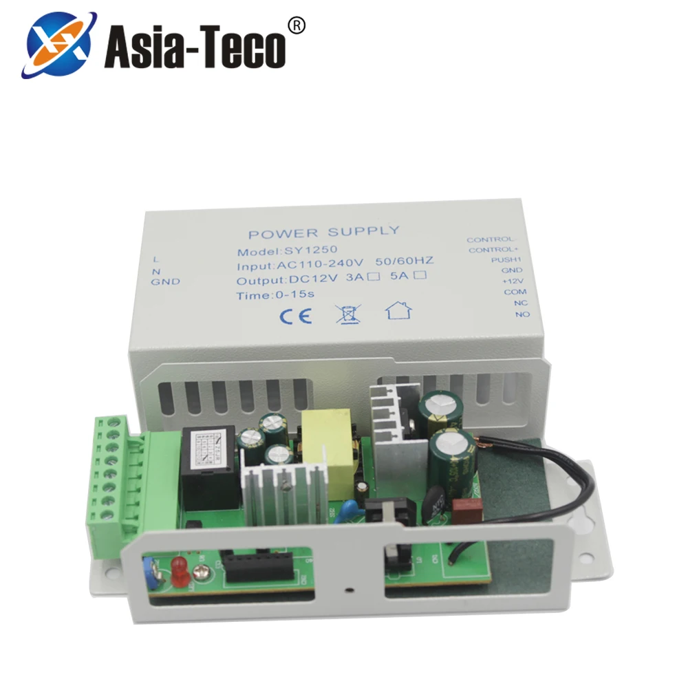 

Access Control Power Supply Transformer Door Supplier Adapter Covertor System Machine DC 12V 3A 5A AC 110~240V