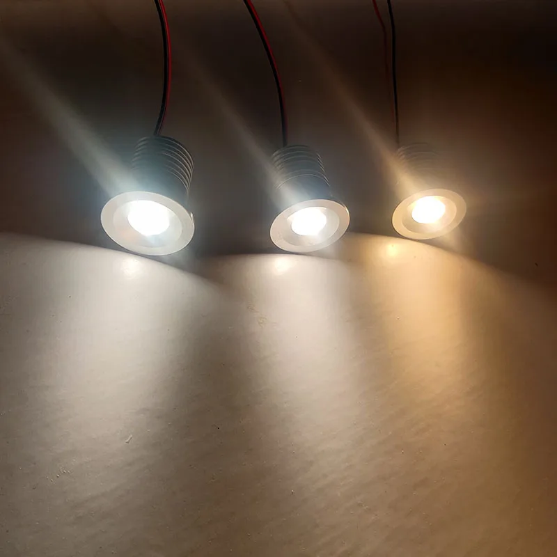 Dimmbare 12V 24V 2W 3W Mini Led-strahler Außen Licht Wasserdicht IP65 Home Hotel Sauna wasserdichte Licht Eingebettet Schneiden 27mm – Detail 10