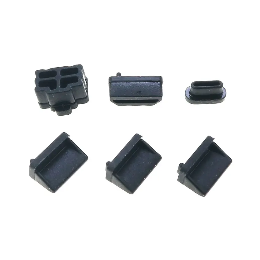 JCD Silicone Dustproof Plug Set USB HDM Interface Anti-dust Cover Dust Plugs For PS4 PS3  PS5 Game Console