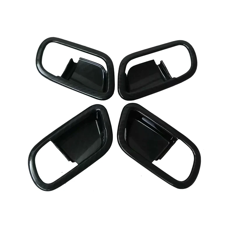 Car Interior Mouldings For Nissan Patrol Y62 2013 2014 2015 2016 2017 Inner Door Handle Bowl Sticker Case Accessories 4pcs