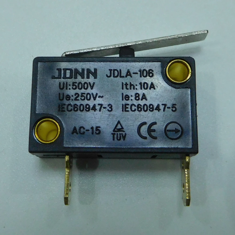 2pc JDLA-106 250V 10/8A Small-Scale Limit Switch Single Dual Units Type Micro Electric Control Switches for Mechanical Equipment