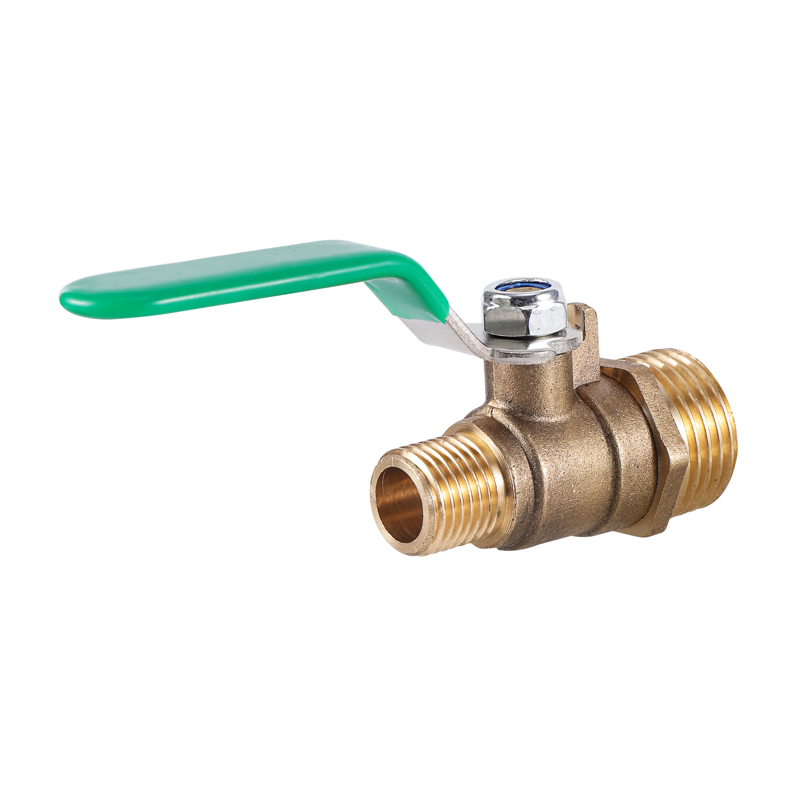 

1/2" to 1/4" Male Thread Brass Ball Valve Water Oil Air Gas Fuel Line Shut Off Valve Pneumatic Air Pump Water Pipe Fittings