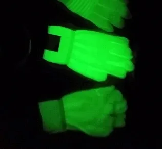 Free shipping 12pairs/LOT Glow Party Supplier Fluorescent gloves glowing in the dark / Magic gloves (green color)