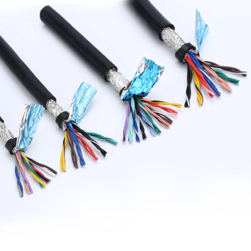 1M 20AWG 22AWG 10 core 12 core 14/16/20- core meter 485 communication signal wire RVSP pure copper twisted pair shielded wire