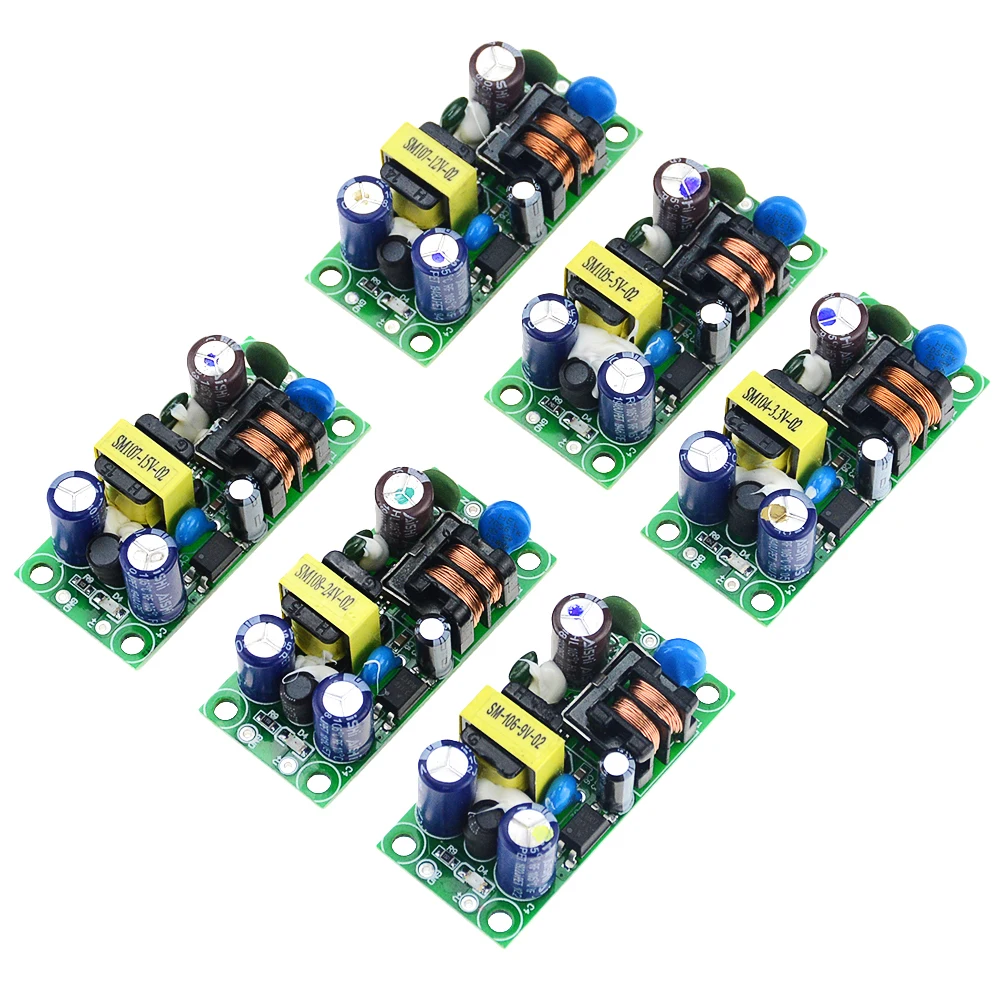 그린 AC-DC 정밀 벅 컨버터, 스텝 다운 변압기 스위치, 전원 공급 장치 모듈, AC 220V-3.3V, 5V, 9V, 12V, 15V, 24V, 1 개
