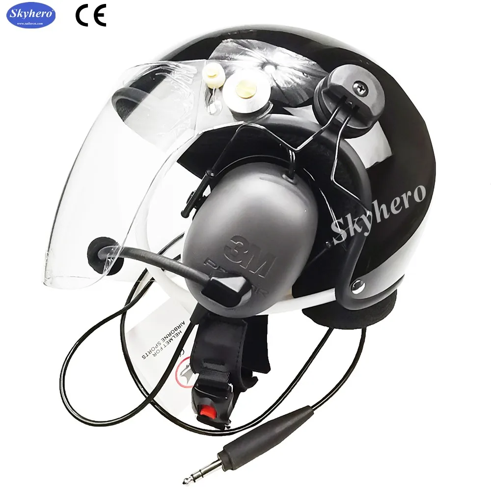 Paramotor-PPG Standard Noise Cancelling Paramotor Helmet, drop Shipping, EN966 Paraglider helmet