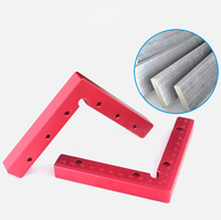 90 Degrees L-Shaped Auxiliary Fixture Splicing board Positioning Panel Fixed clip Carpenter's Square Ruler Woodworking tool