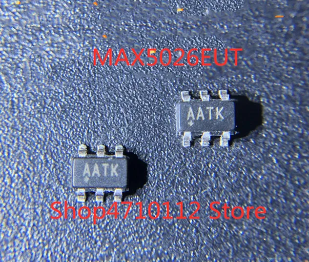 

Free Shipping NEW 10PCS/LOT MAX5026EUT+T MAX5026EUT MAX5026 AATK SOT23-6 IC