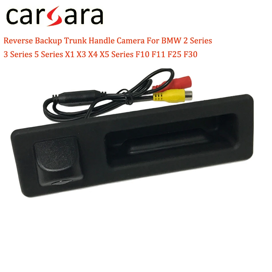 High Resolution B M W  Trunk Rear View Revere back Camera for 3 Series 5 Series X5 X6 E46 E39 E60 E70 E82 E90  Compatible car mo