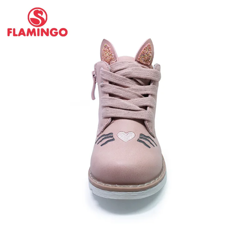 Zapatos antideslizantes de flamenco para niños, botas de moda para niños pequeños, zapatos para niños de talla 22-27, 202B-Z23-2120/2121, envío