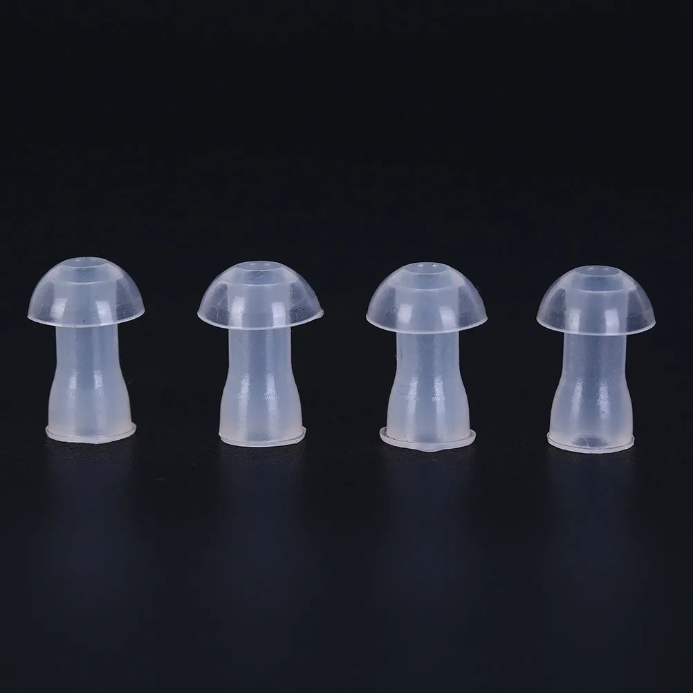 4PCS/lot 6mm/10mm/15mm Hearing Aid Domes Ear Plugs Ear Tips For Hearing Aids