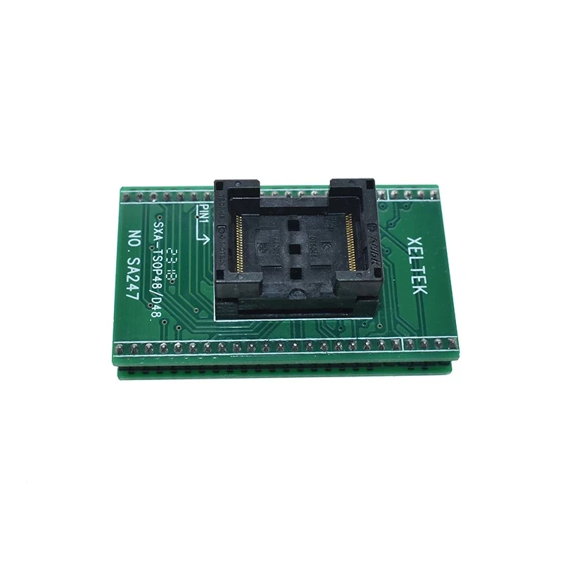 Top Quality TSOP48 to DIP48 adapter,TSOP48 test socket 0.5mm Pitch for RT809F RT809H & for XELTEK USB Programmer