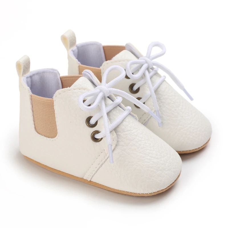 2023nuove scarpe da bambino in pelle retrò scarpe da ragazzo in pelle multicolore suola in gomma per bambini antiscivolo primi camminatori mocassini