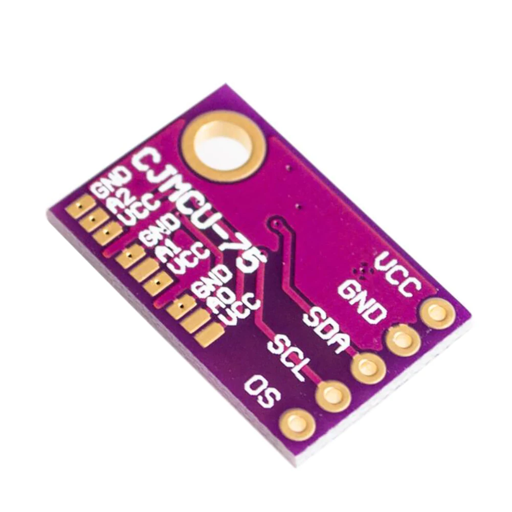 10PCS LM75 LM75A sensore di temperatura interfaccia I2C ad alta velocità modulo scheda di sviluppo ad alta precisione CJMCU-75