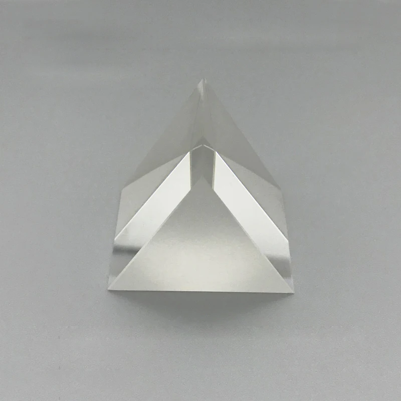 Optical Glass Equilateral  Prism 40*40*40 K9  Material Prisms Optical Test Triangular