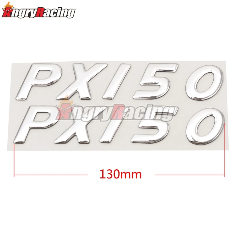 Motorcycle 3D Stickers Emblem Badge Decal For Vespa PX150 PX 150