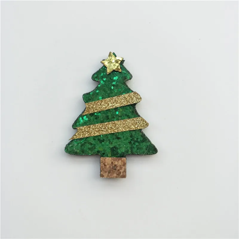 20 Stück/Los, verschiedene Designs, glitzernde Weihnachtsgeißbrenner-Applikationen mit Polsterung für Bastelarbeiten, Kleidung, Nähzubehör, DIY-Haarspangen-Accessoires. – Detail 10