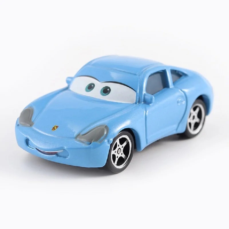 Pixar Racing 3 Lightning McQueen Jackson Storm Saligidor Weiße Polizei Druckguss-Metall 1:55 Legierung Modellautos Geschenke