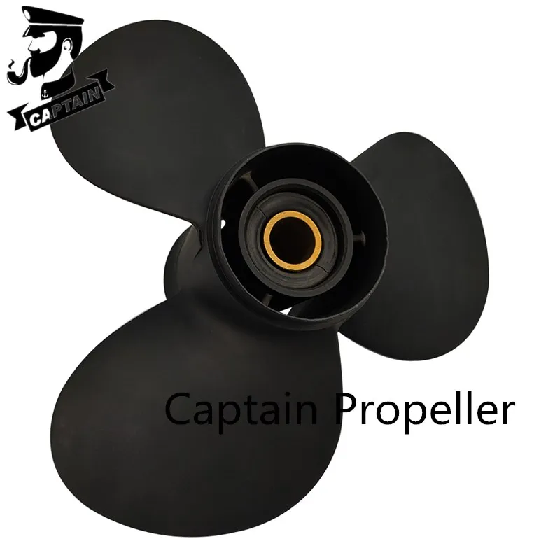 Captain Propeller 765183 13 1/x17 Fit Evinrude&Johnson Outboard Engines 90HP 115HP 140HP Aluminum 15 Tooth Spline RH