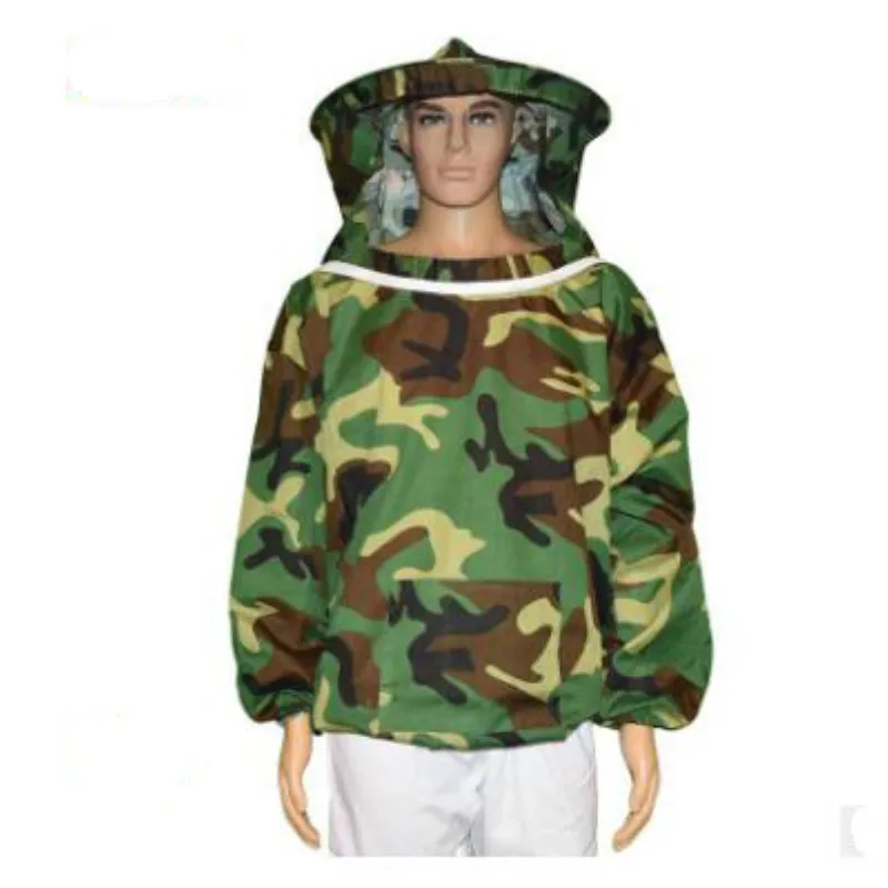 Brand Beekeeping Clothes Traditional Camouflage Beekeeping jacket Bee Protective Clothing Ventilated Bee Suits Man Woman Item MJ