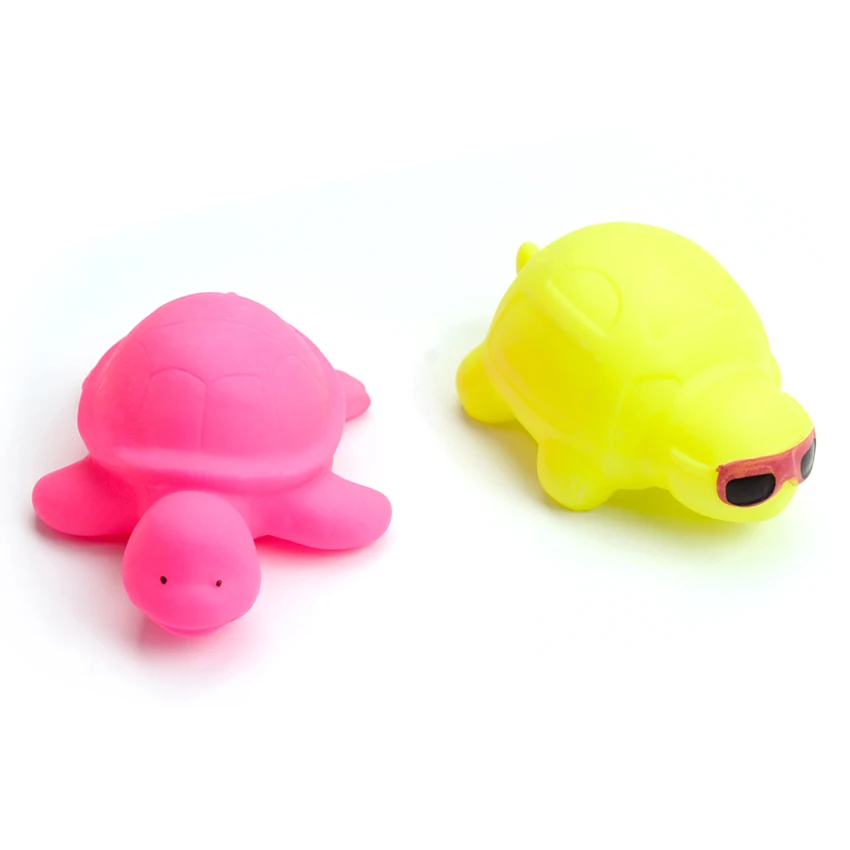 Turtle Shape Colorful LED Night Light Battery Powered Night Lights for Kids Gift Plastic Flashing Night Lighting Decoration