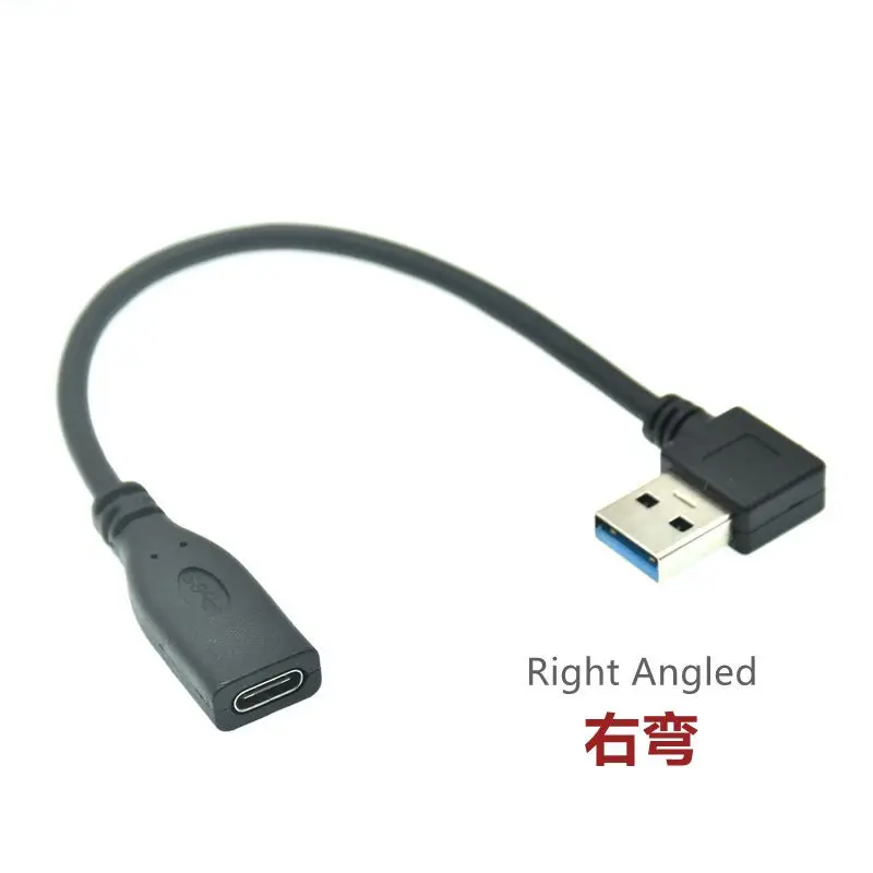 USB C Female to USB 3.0 Male Cable Adapter, Single-Sided 5Gbps GEN 2 USB Type A 3.1 Plug for Oculus Quest Link, iPhone 11, PC