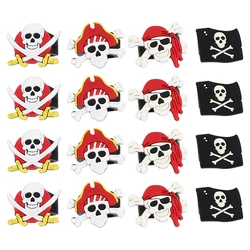 16pcs Childrens Children’s Children’s Childrens Children’s Childrens Party Lovely Pirate Soft Rubber