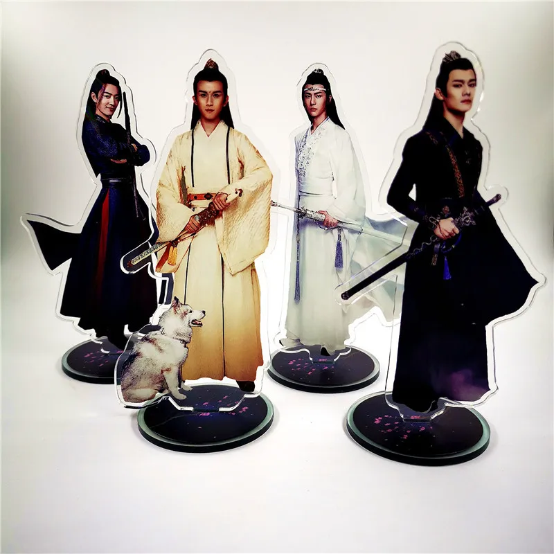 New Chen Qing Ling  Xiao Zhan Wang Yibo Acrylic Stand Figure Model High  Collection Charm Souvenir Accessories Birthday Gift