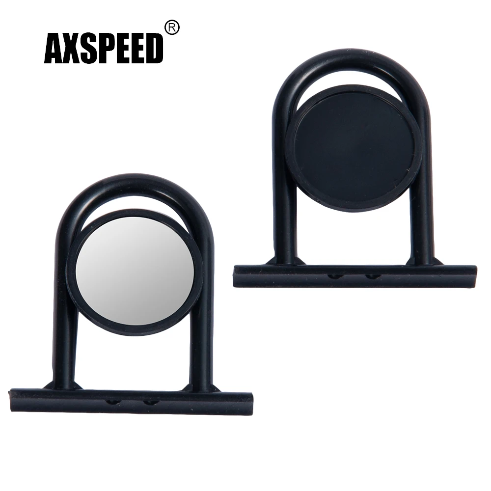 AXSPEED Simulated Side Rearview Mirror Reflective Rear View Lens for Unlimited Desert Racer UDR 1/7 RC Crawler Car Parts