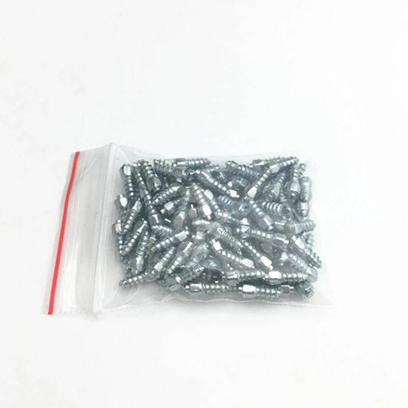 100pcs 12/15mm Steel Winter Wheel Tyre Stud Screws Snow Tire Spikes for Auto SUV Motorcycle ATV Snow Nail Anti-Slip Screws New