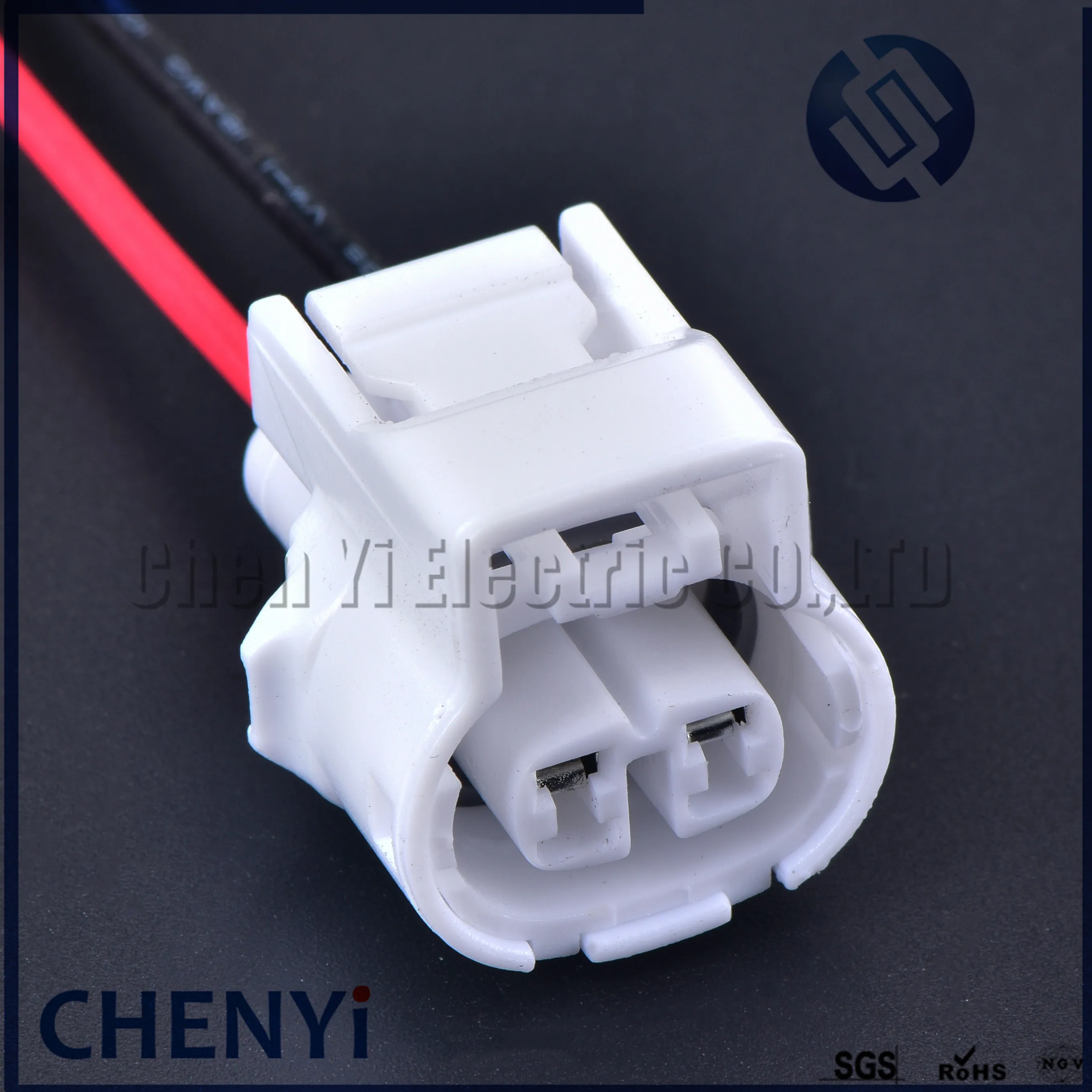 2 Pin auto waterproof electric wiring harness cable connector 90980-11250 distributor socket plug for toyota with 15cm wires