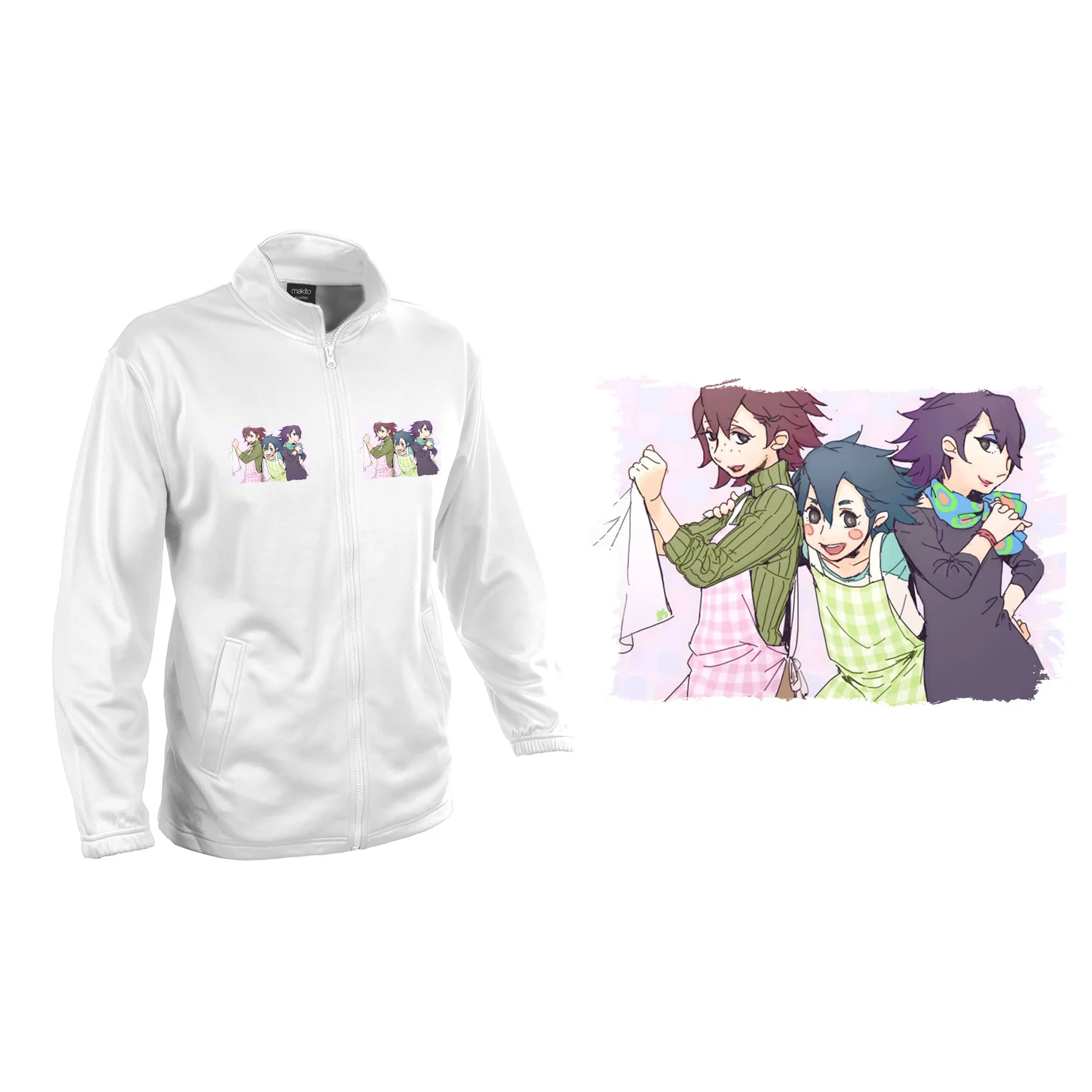 Jacket TECNICA 2 DRAWINGS GIRLS SASTRERIA ANIME jacket