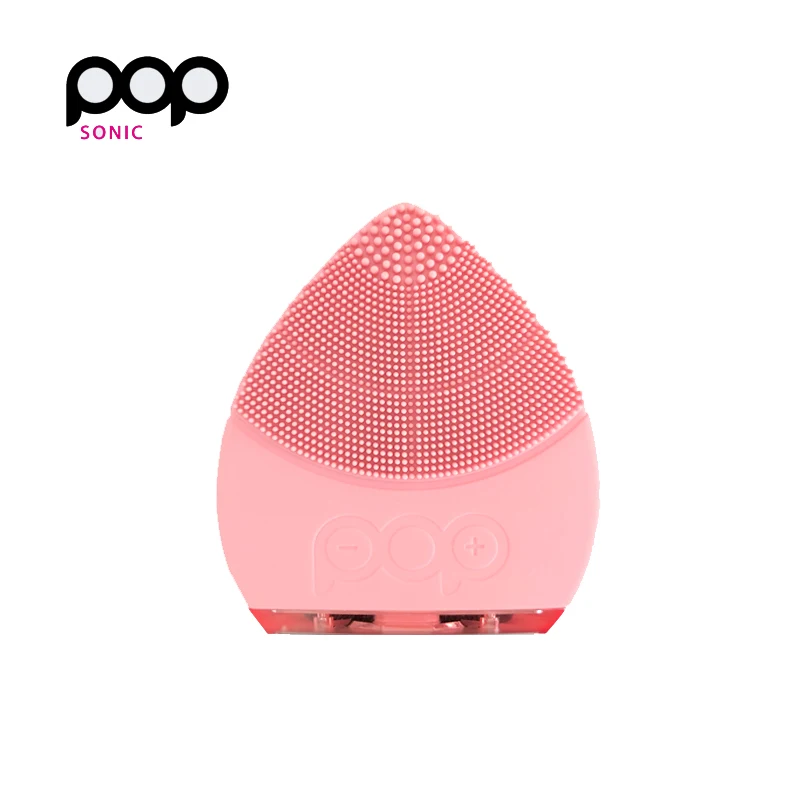 POP SONIC Electric Face Cleaning Brush Silicone Facial Clean Skin Care Oil Control Blackhead Remover Beauty Massager Brush NEW