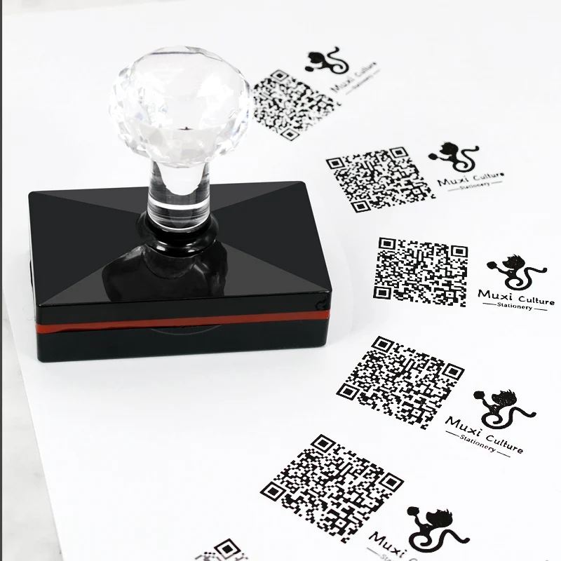 Pernal adress Rectangular stamp Custom photosensitive seal stamp personalized logo Self inking stamp custom