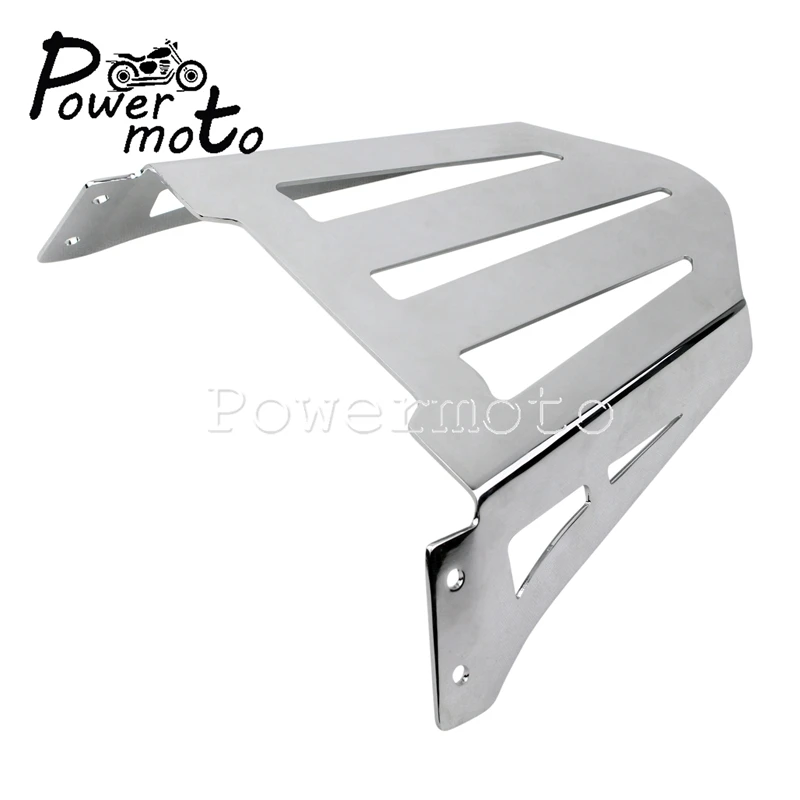 Sissy Bar Luggage Rack Chrome Rear Passenger Luggage Carrier Bracket Support for Suzuki Boulevard M109R BOSS M90 2007-2014