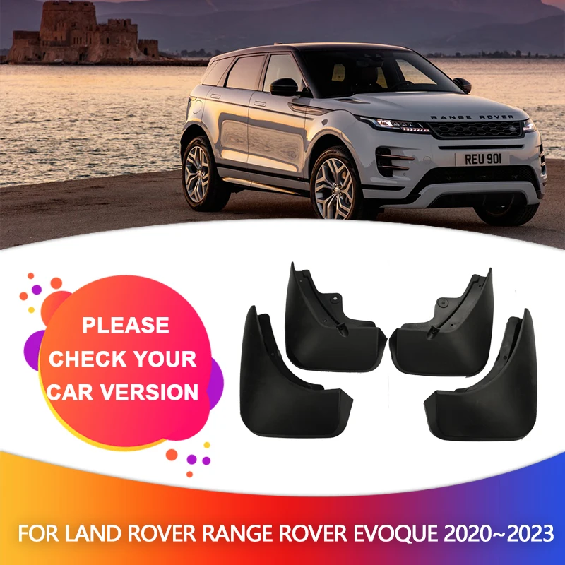 For Land Rover Range Rover Evoque L551 2019~2023 2021 2022 Mudguards Mudflaps Fender Mud Flap Splash Mud Guards Cover Accessorie