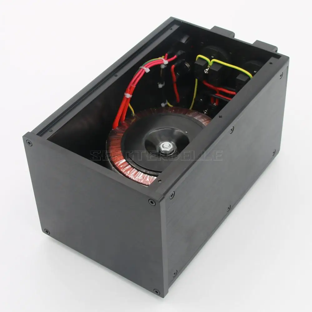 ST-500 500 ВА тороидальный сбалансированный изолирующий трансформатор 500 Вт процессор источника питания переменного тока 4 европейские розетки удлинитель европейского стандарта