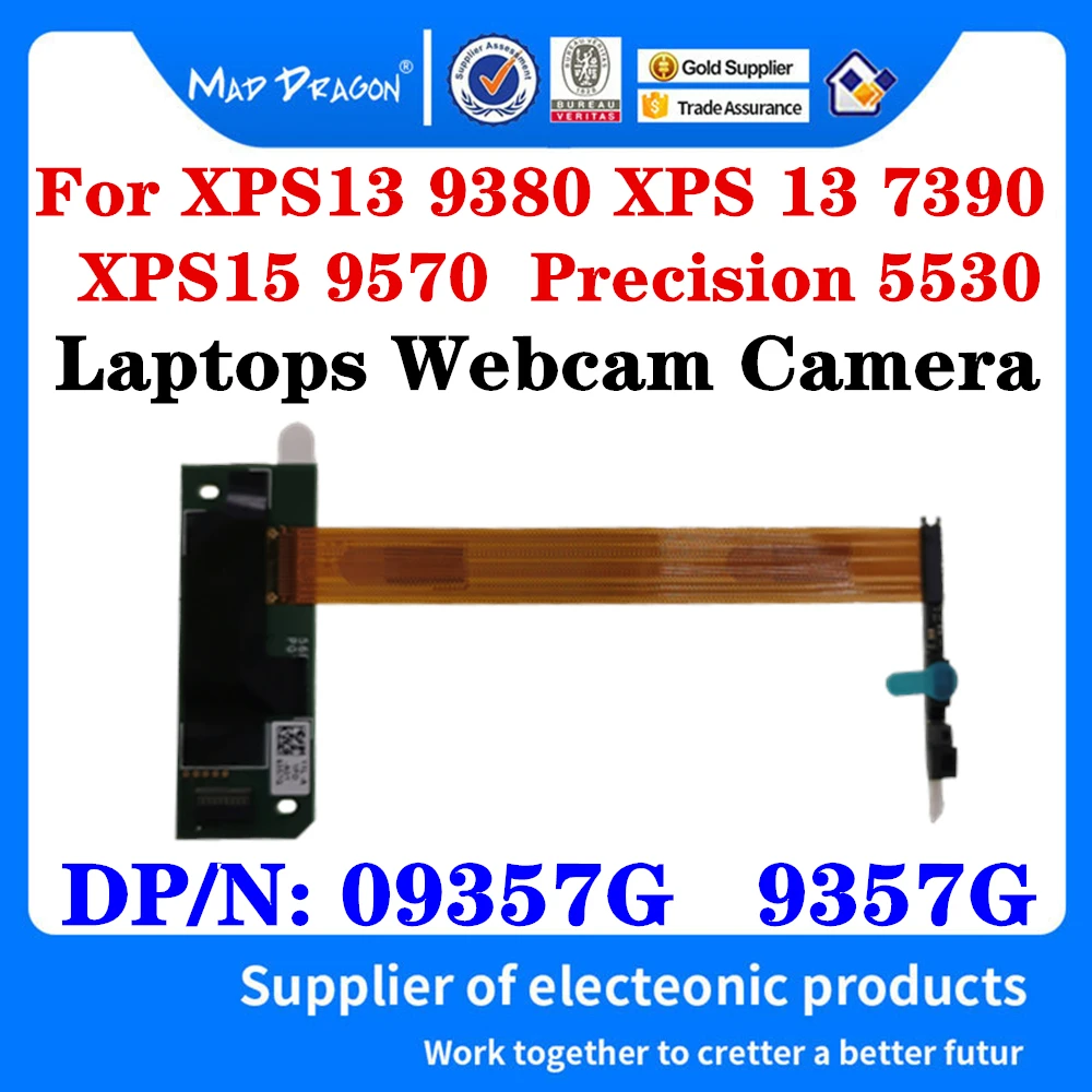 

New Original 09357G 9357G For Dell XPS13 9380 XPS 13 7390 XPS15 9570 Precision 5530 M5530 Series Laptops Built-in Webcam Camera