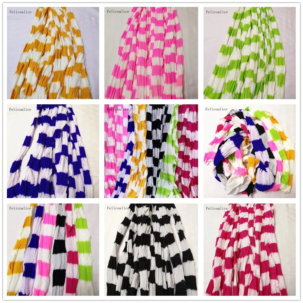 

2pcs/Lot Tensile Length 3M Multicolor Nylon Flower Stocking Material Accessory Handmade DIY