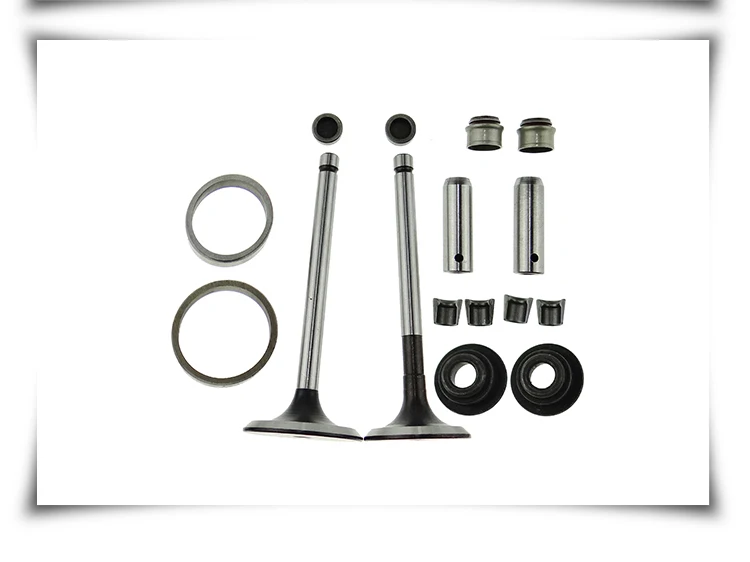 Комплект деталей дизельного двигателя 170F 173F 178F 186F 186FA 188F 192F, комплект клапанов в сборе с 7 типами аксессуаров для головки цилиндра