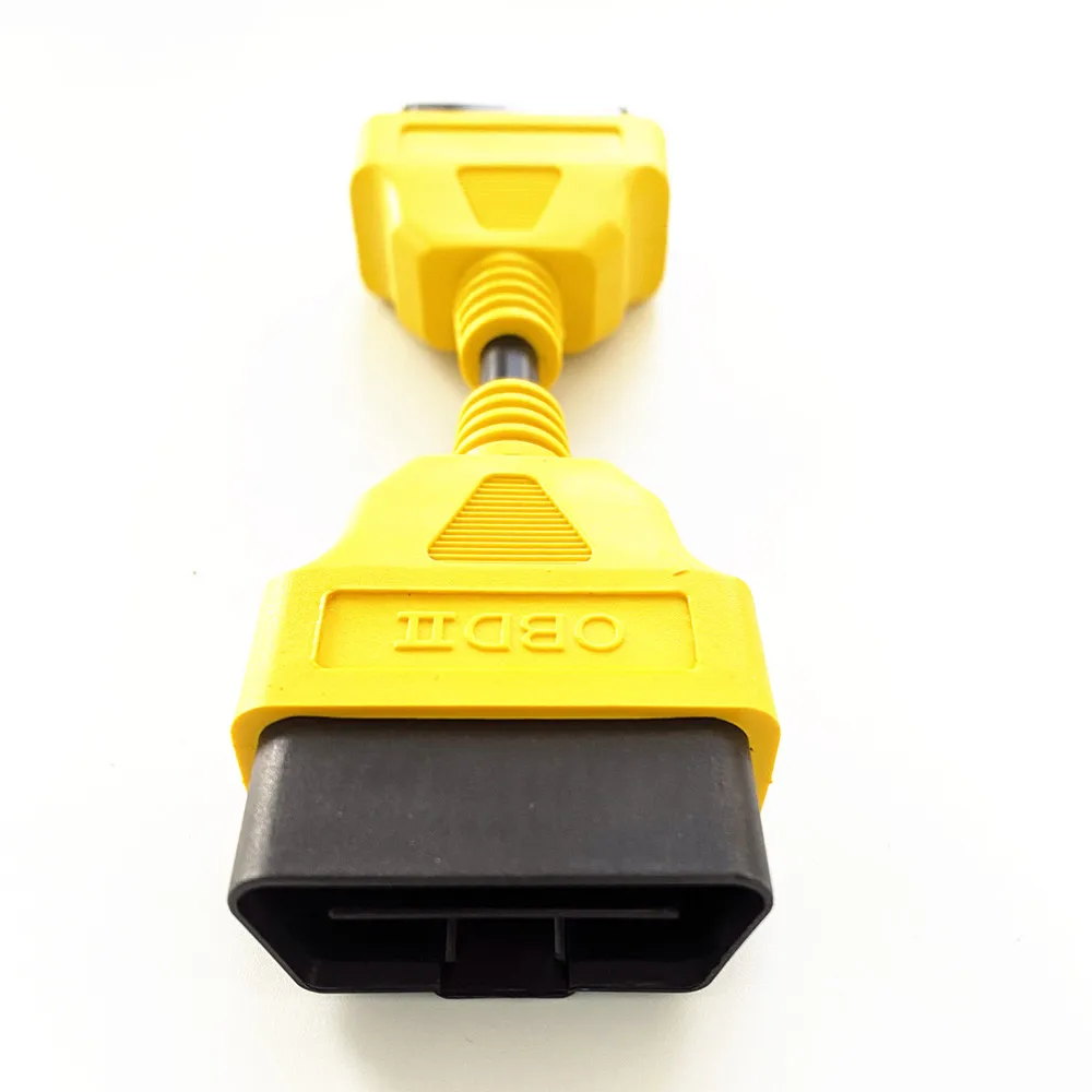 OBD2 Extension Cable Car obd2 16Pin Male to Female Plug Extension Cord Yellow Cable Extend OBD2 Diagnostic interface Adapter