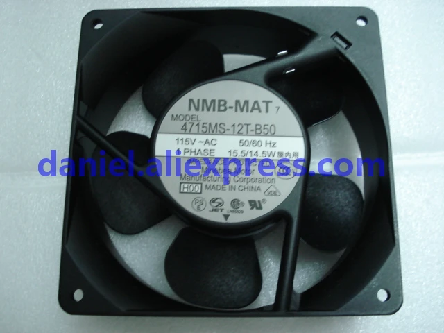 

Original 4715MS-12T-B50 115V 12038 AC Fan