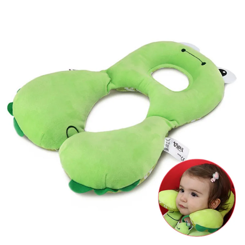 Cartoon Neck Pillow Stereotype Baby U-Shaped Pillow Hot Style Children Memory Pillow Travel Neck Pillow Bebe Accessories