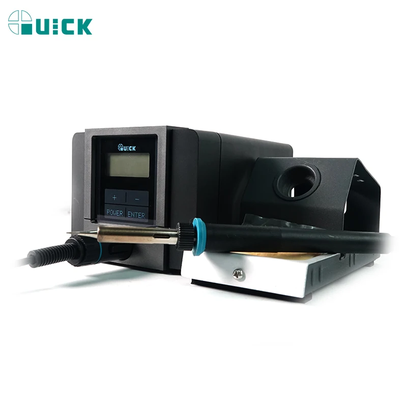 QUICK TS1100 90W Welding Rework Soldering Station for Mobile Repair Lead-free Hot Air Hairdrye Electric Heat Gun High Quality