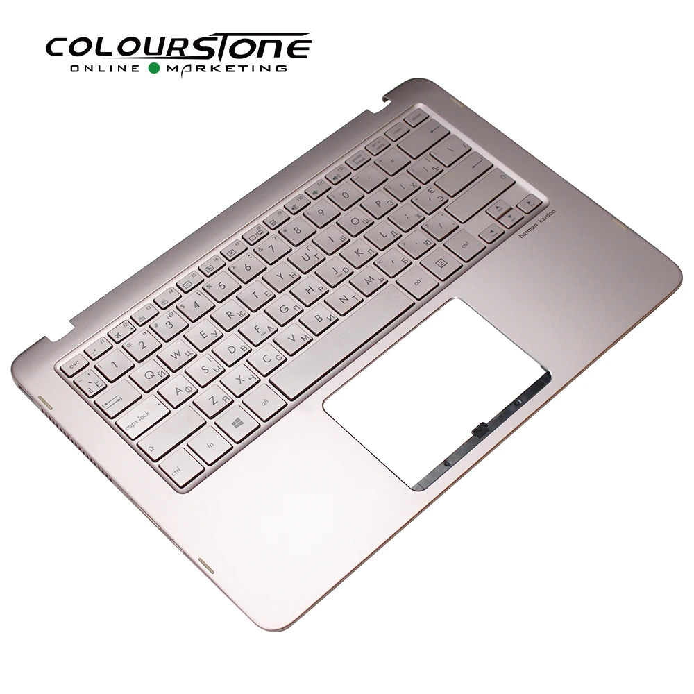 Tastiera UA per Asus Zenbook UX360 UX360U UX360UA Q324UAK Q324U Q324UA custodia per tastiera superiore per Laptop ucraina