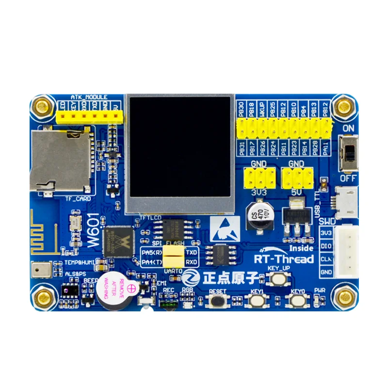 Imagem -05 - Placa de Desenvolvimento W601 Placa de Aprendizado com Wi-fi