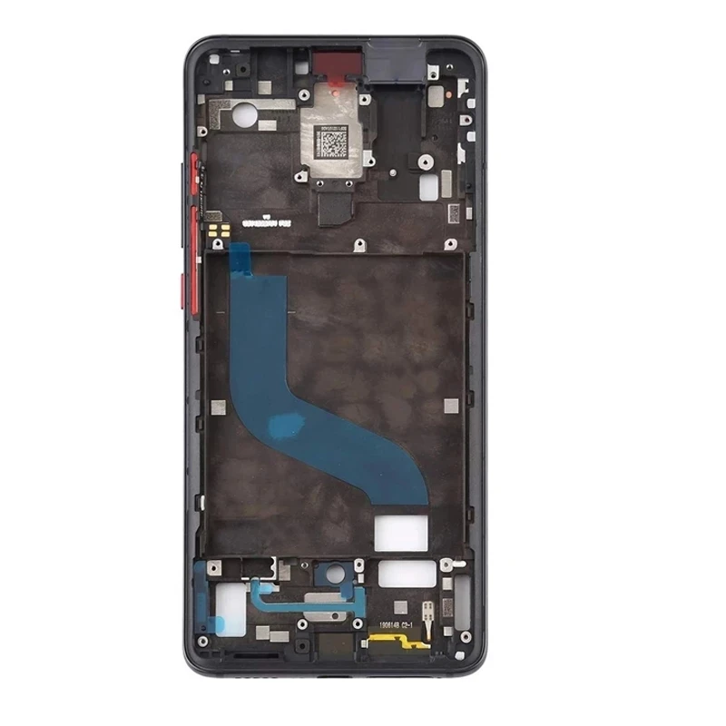 For Xiaomi Redmi Mi 9T Pro Middle Frame Redmi K20 Front Bezel Faceplate Housing Case Mi 9t Mi9T Pro with Power Volume buttons