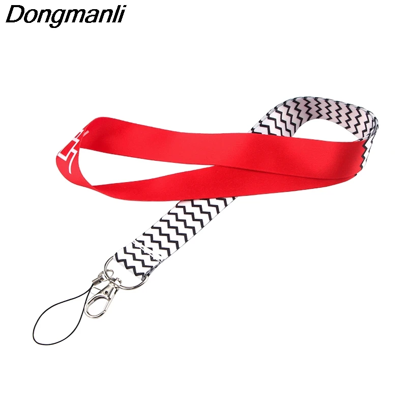 P4094 Dongmanli Twin Peaks TV Show Lanyard Badge ID Lanyards/ Mobile Phone Rope/ Key Lanyard Neck Straps Accessories