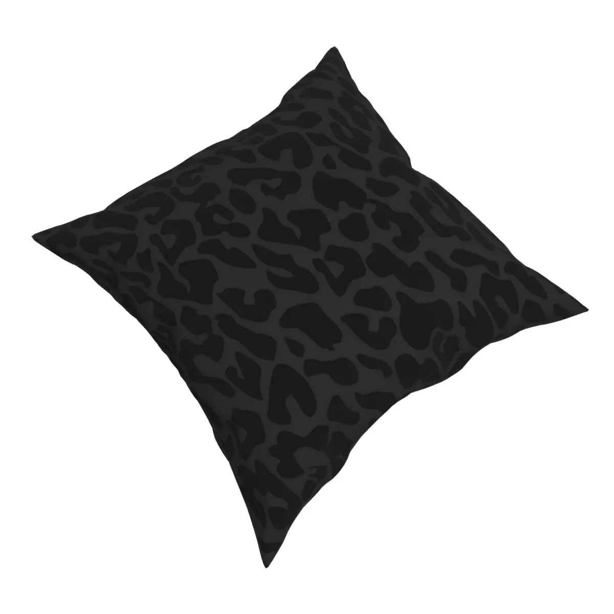 Black Leopard Pillow Case Home Decor Cheetah Animal Cushions Throw Pillow for Sofa Polyester Double-sided Printing Novelty