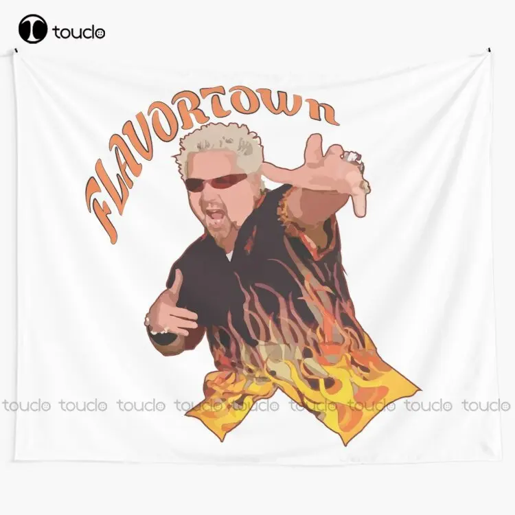 Guy Fieri Flavortown Tapestry Tapestry Online Store Tapestry Wall Hanging For Living Room Bedroom Dorm Room Home Decor